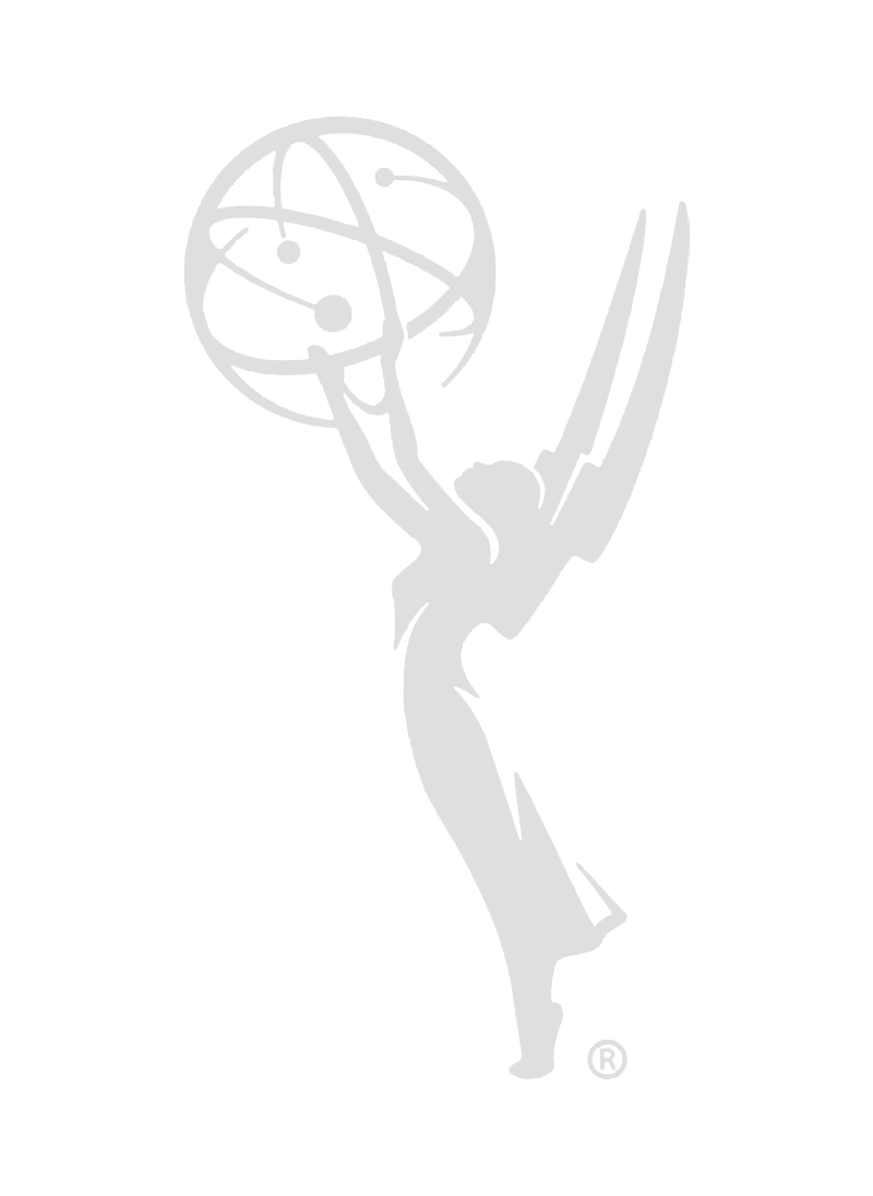 Logo of the Emmy statue of the National Academy of Television Arts & Sciences (NATAS) and the Academy of Television Arts & Sciences (ATAS)