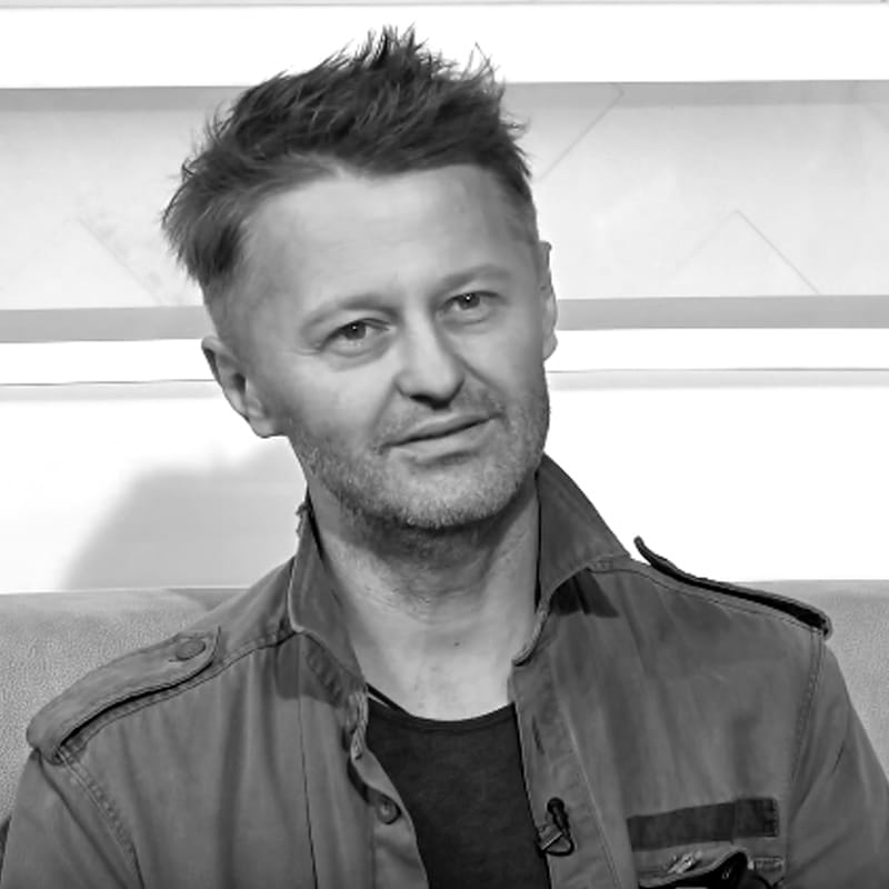 TV host and sport reporter Mykola Vasylkov
